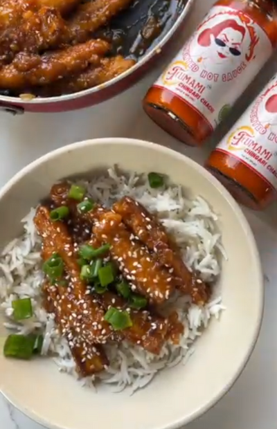 Crispy chili baby corn