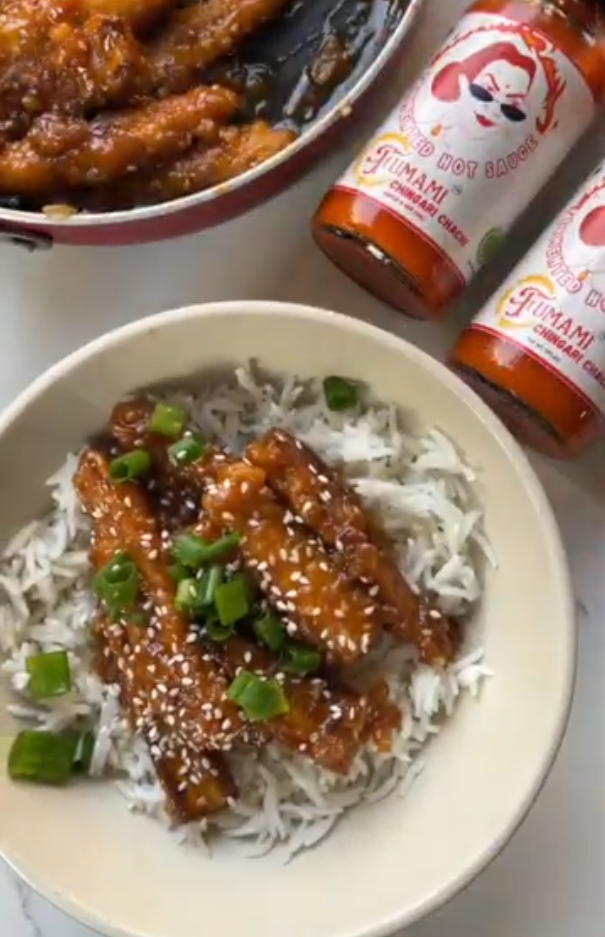 Crispy chili baby corn